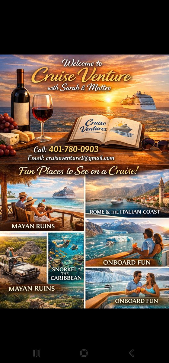 Cruise Venture's SipSailSunRepeat🥂 tweet media