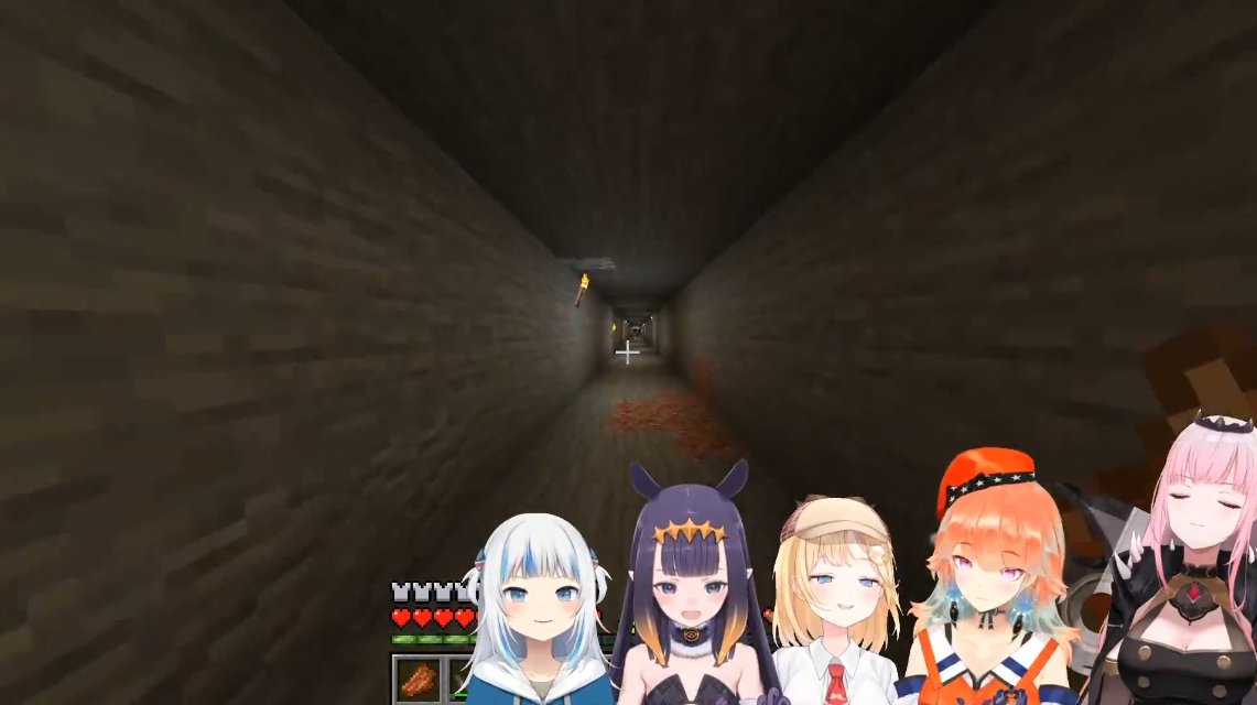 brow_nnnn's tweet photo. I'll never forget gura getting all her genmates dig thousands of blocks in minecraft with stone tools to atlantis location, procrastinate building it for 5 years and then graduating https://t.co/7bOPkeYa2X