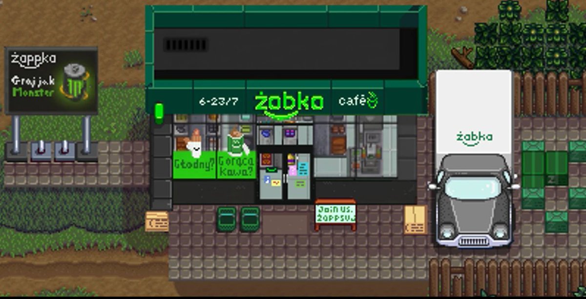 Do Stardew Valley jest mod z Żabką xD