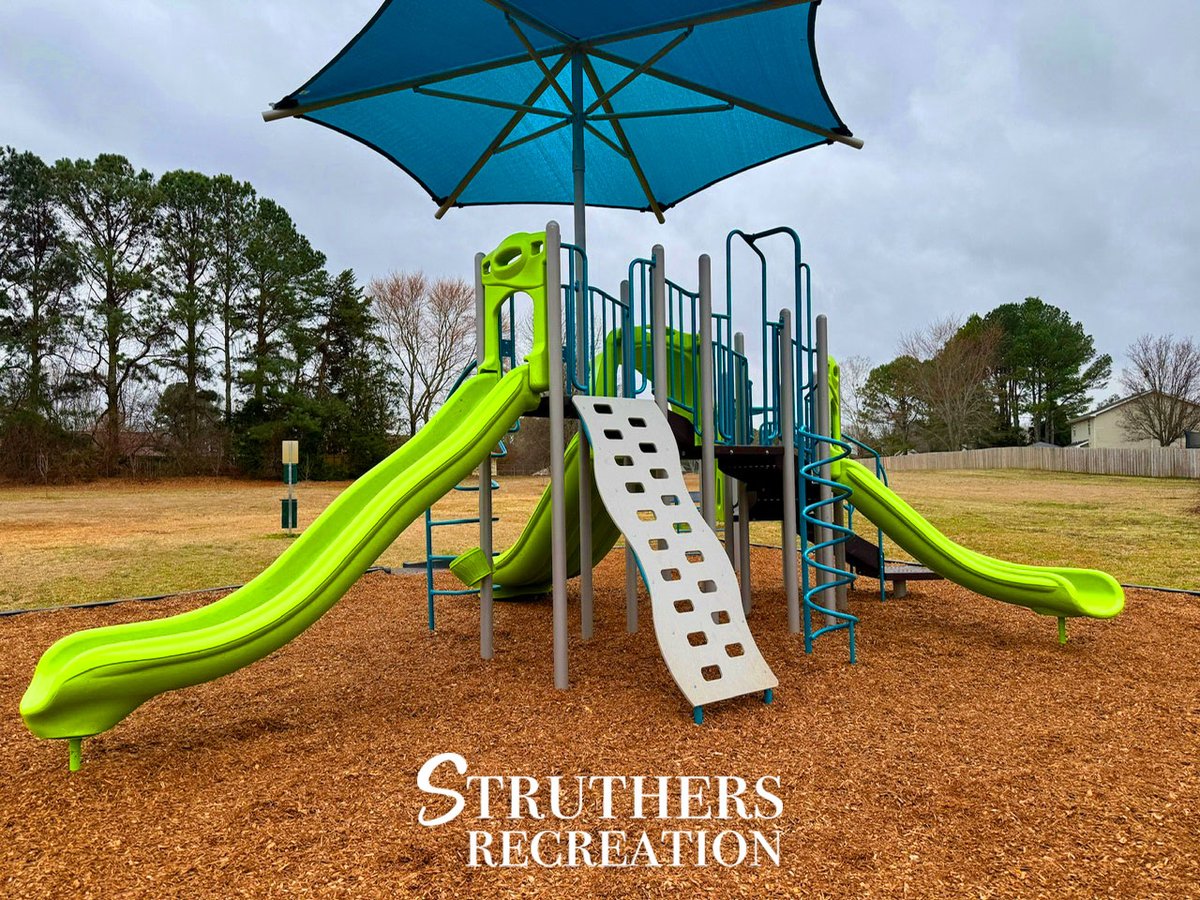 Brass Oak Park in Madison, AL is ready for play! 😎

Shaded <a href="/gametimeplay/">GameTime</a> playground featuring Corkscrew Climber, Wave Zip &amp; Swerve Slides, Leaning Wall, Loop Ladder, and Bongos.

👀 hubs.li/Q0466f_l0
#GameTime #StruthersRecreation #MadisonAL #PlaygroundFun #InclusivePlay”