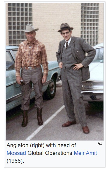 LandlordLinks's tweet image. CIA's James Jesus Angleton (right) with head of Mossad Global Operations Meir Amit (1966). #JeffreyEpstein #Epsteincoverup #JamesJesusAngelton #KimPhilby #MI6