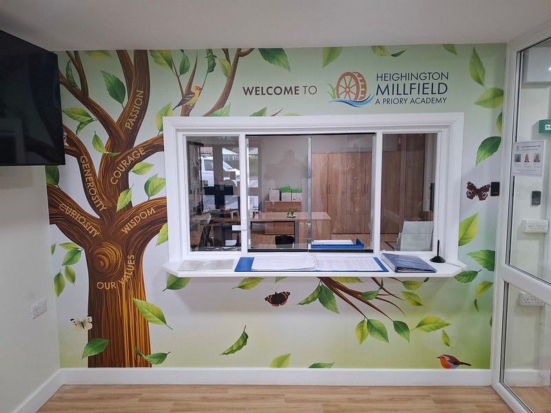 Design4Ed's tweet photo. Transform your school’s reception into an unforgettable, inviting space with beautiful welcome walls by #DesignForEducation. Leave a lasting impression from the first step! Need inspiration? Explore our useful guides!
https://t.co/duTw32Skpj
#WallArt #ReceptionDesign #Schools https://t.co/cZFQKAGhWX