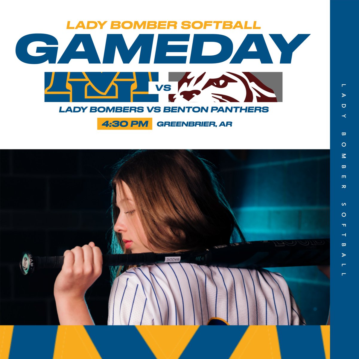 Lady Bomber Softball tweet media