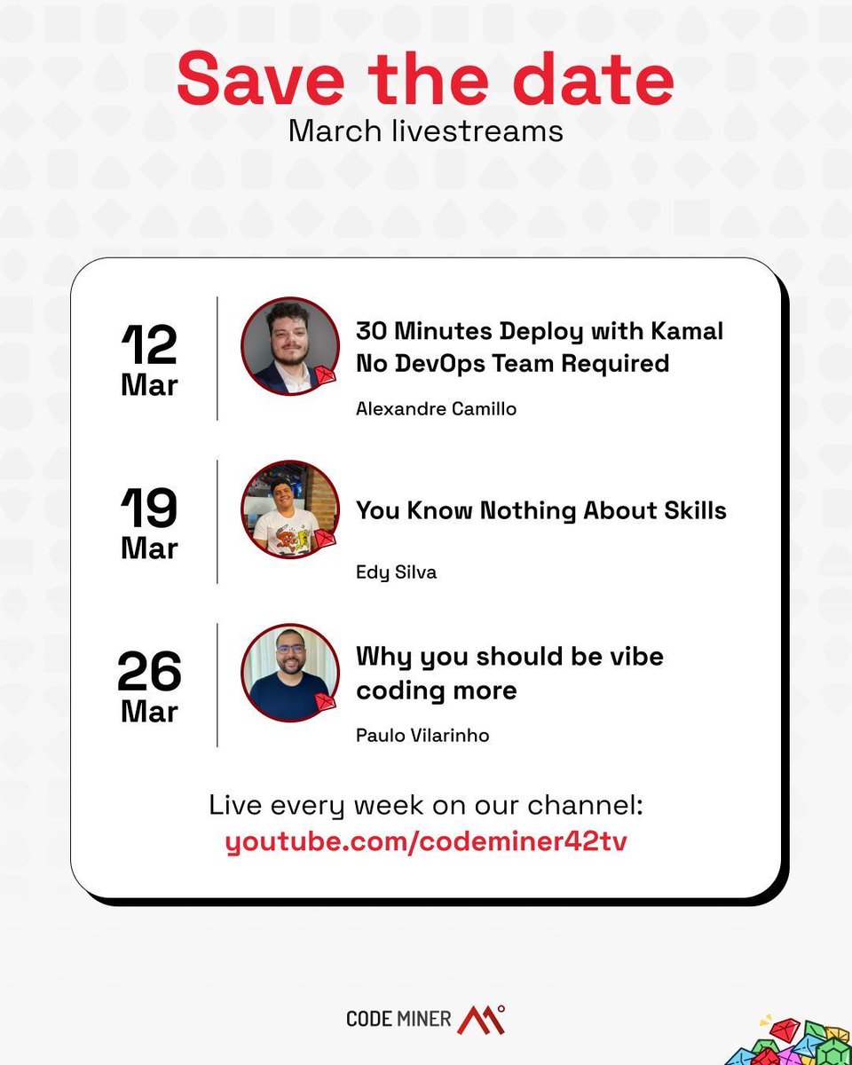 Codeminer42 tweet media