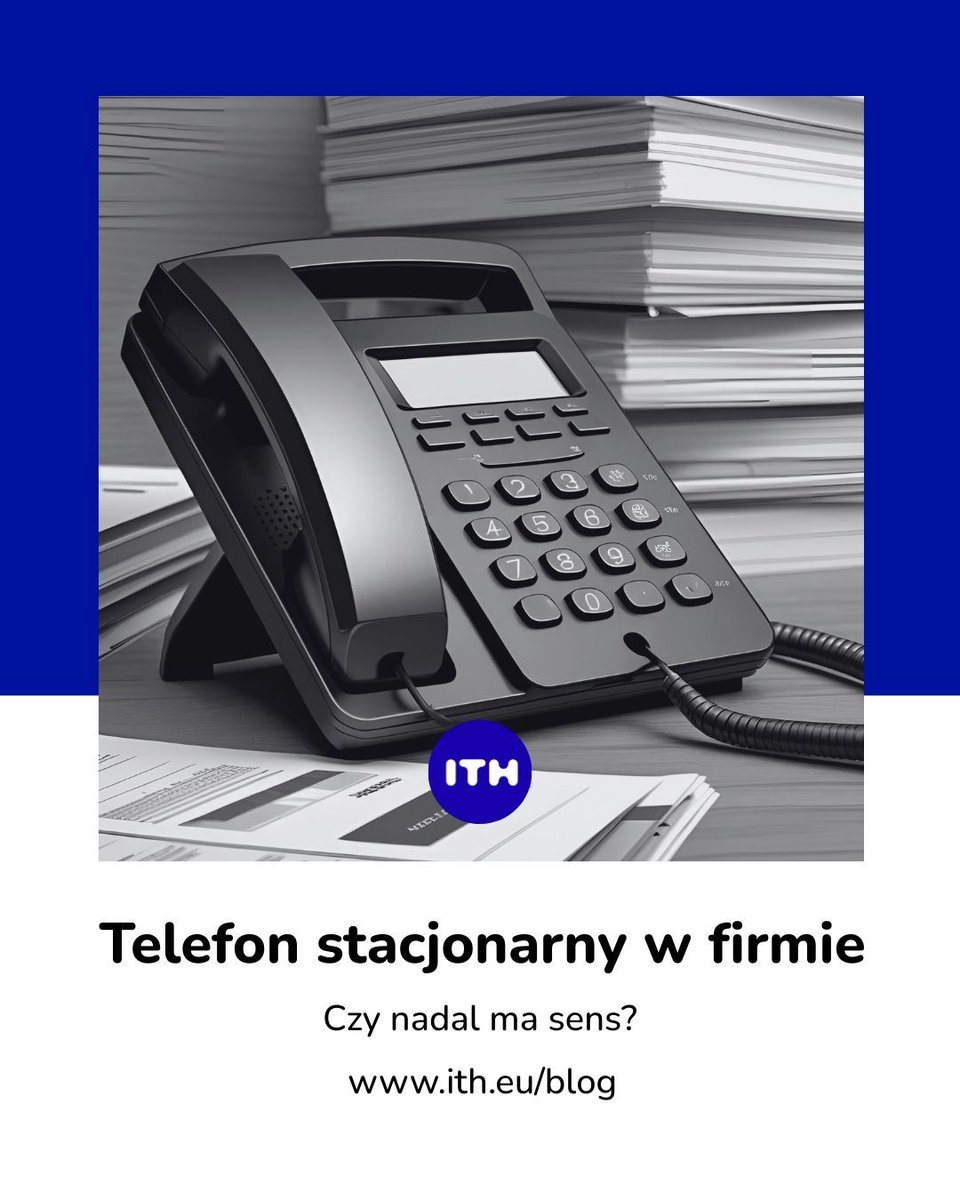 ITH_EU's tweet photo. 📞 Telefon stacjonarny wcale nie odchodzi do lamusa! W połączeniu z wirtualną centralą PBX od ITH to nowoczesne, stabilne i elastyczne narzędzie dla biznesu. Sprawdź, kiedy warto na niego postawić 👉 https://t.co/HWXHhV5Slq https://t.co/HS8R6yQZnw