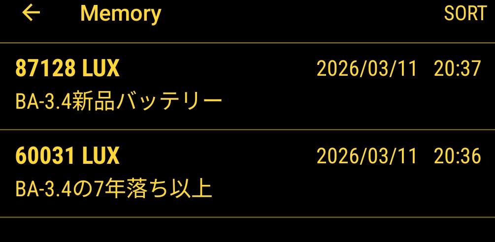 kazu2016_3's tweet photo. VOLT800用バッテリーBA-3.4が4本着弾！7年以上使ったバッテリーと両方を充電後に明るさ測定したら40%アップ！👍明るさが違い過ぎる🤣コレで夜のCRのステルスジョガー&amp;散歩民も安心♪
中古バッテリー4本と合計8本有ればナイトブルベも安心です🤗
#VOLT800
#CATEYE
#キャットアイ https://t.co/4cwMMtr239
