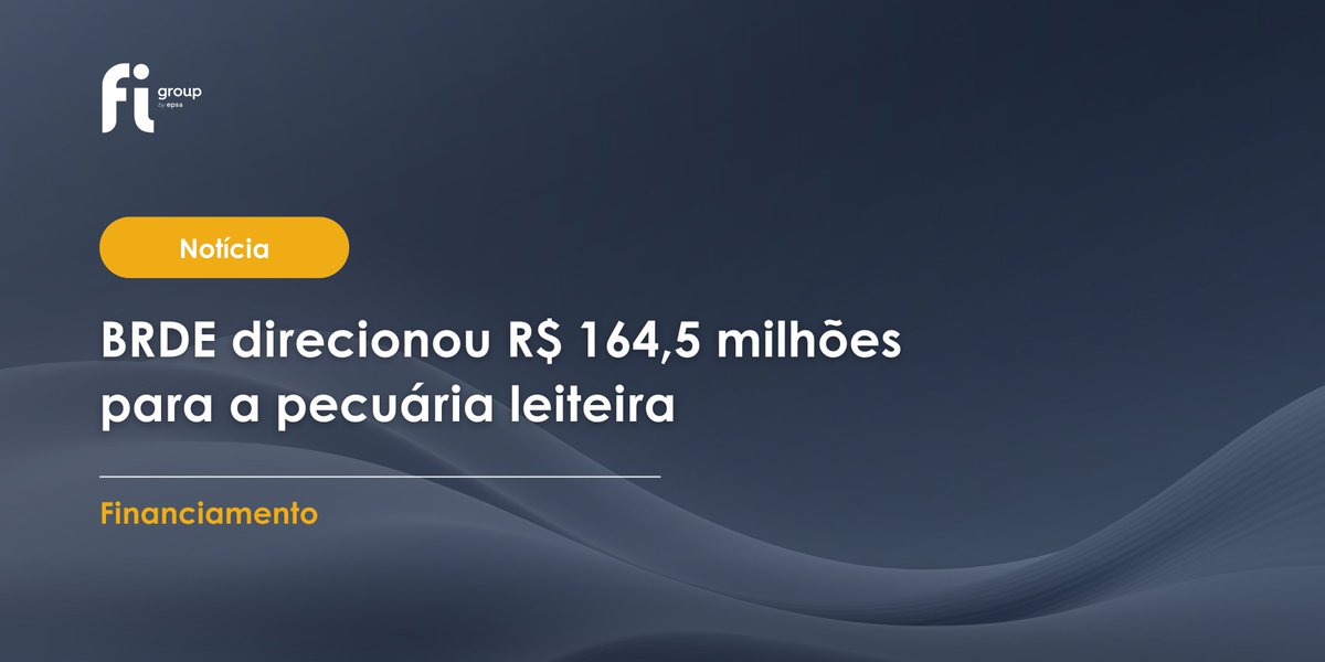 🔎 O crédito segue desempenhando um papel estratégico na modernização do agronegócio brasileiro 

Nos últimos 12 meses, o BRDE direcionou R$ 164,5 milhões em financiamentos para a pecuária leiteira no Paraná, volume 84% superior à média anual dos últimos cinco anos. Os recursos