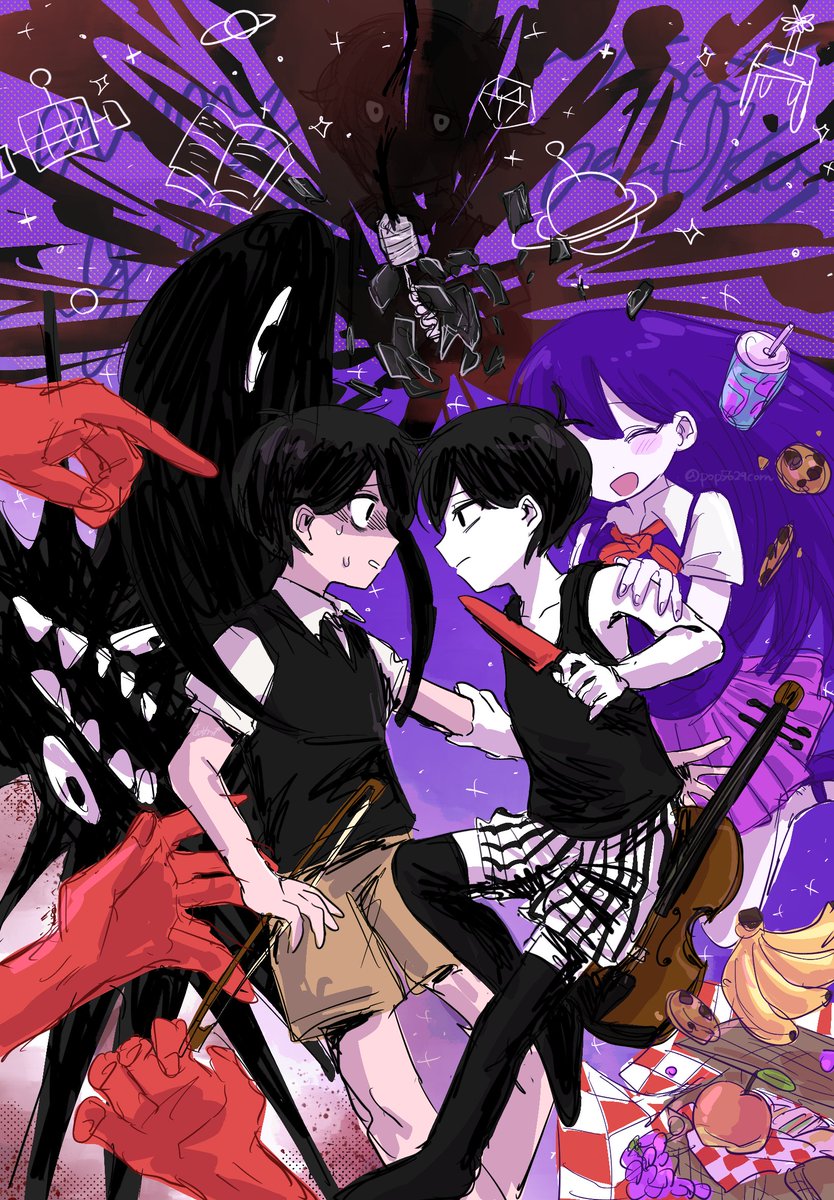 pop5629corn's tweet image. #OMORIFANART