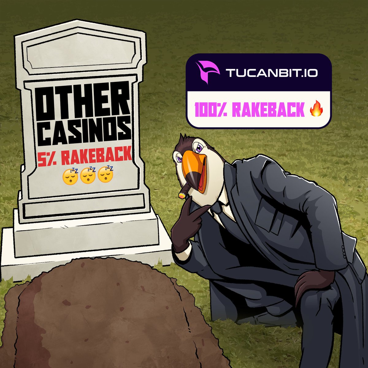 Wait, they're doing 100% rakeback daily? 🤯 even if it's just for an ...