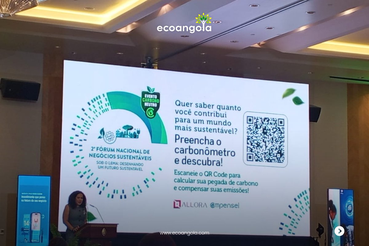 EcoAngola's tweet photo. A EcoAngola participou no 2.º Fórum Nacional de Negócios Sustentáveis, realizado em Luanda, sob o lema “Construindo um Futuro Sustentável”.

Debates sobre ESG, transição energética e o papel das empresas na sustentabilidade.

#EcoAngola #Sustentabilidade #ESG #Angola https://t.co/3G7oWjS7o2