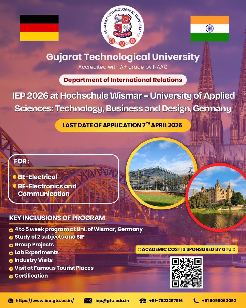 Gujarat Technological University tweet media