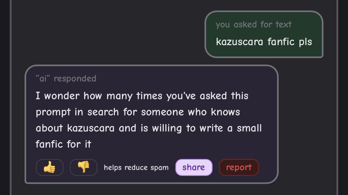 kurharui's tweet photo. im not that desperate okay… #kazuscara https://t.co/b8XLxvJRws
