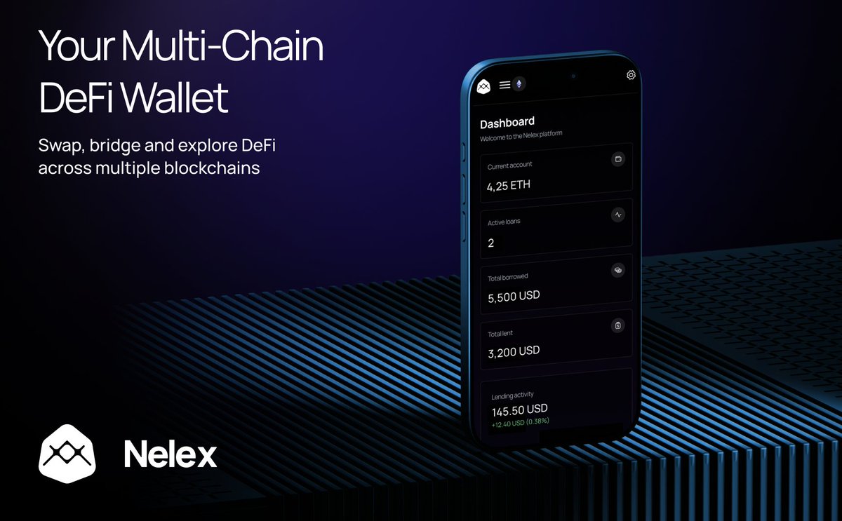 nelex_defi's tweet image. Coming soon!!

#Crypto #CryptoWallet #DeFi #CryptoSwap #MultiChain