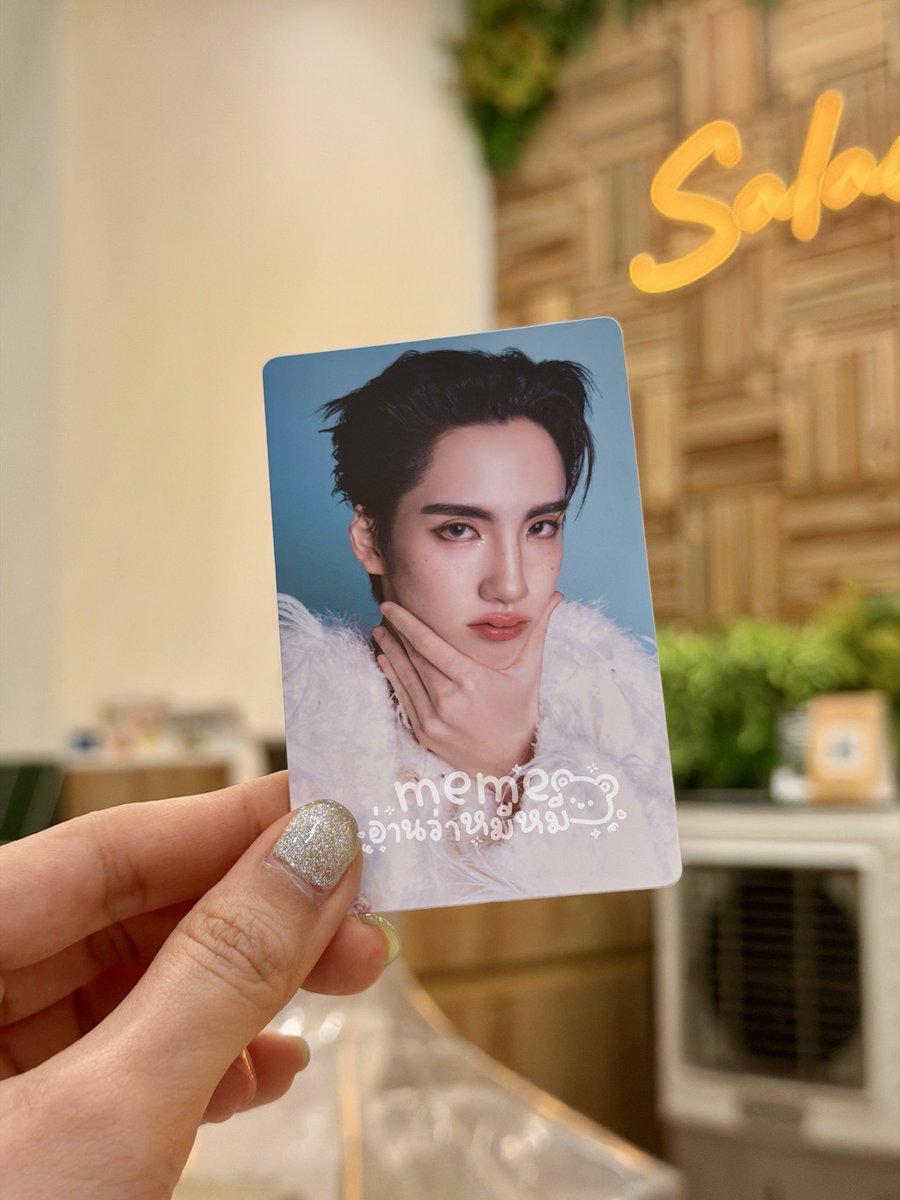 การ์ดสเปครั้งแรกในชีวิต ได้เมนด้วย 😌
ภูภูรับรักนี่ละ  #PHUTATCHAI
#ตลาดนัดBUS