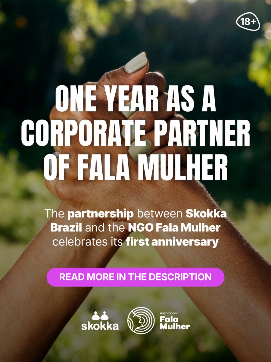 Skokka_ENG's tweet photo. #SkokkaBrazil celebrates one year as a “Empresa Madrinha” of #FalaMulher 💛

An NGO that protects women at risk through safe houses, psychological support, and legal guidance. Since early 2025, we’ve helped hundreds of lives find a new beginning—one day at a time 🌸 https://t.co/z0L8J93Jkh