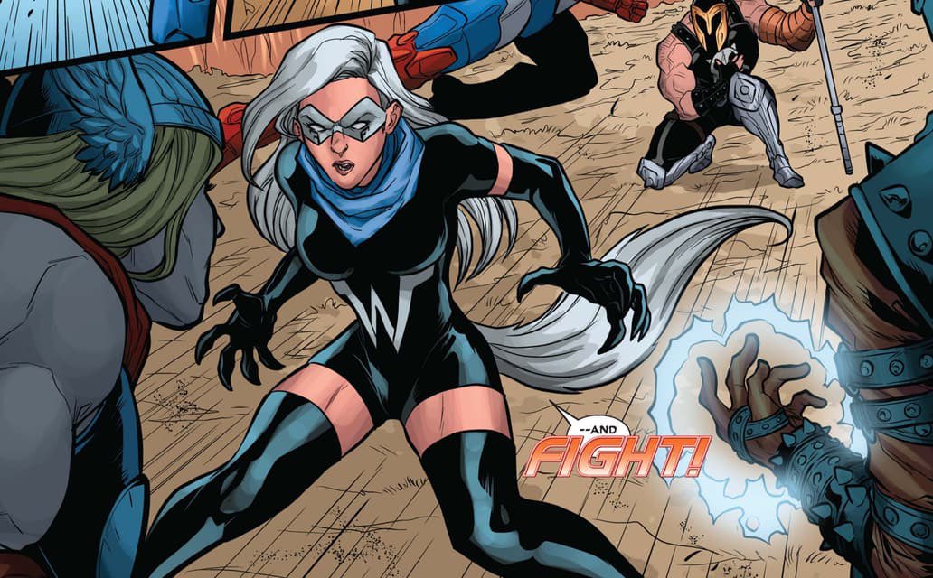 Betrigansmh's tweet image. If White Fox is one of the next characters she doesn’t have a lot of canon outfits to choose from so they will have to get a little creative