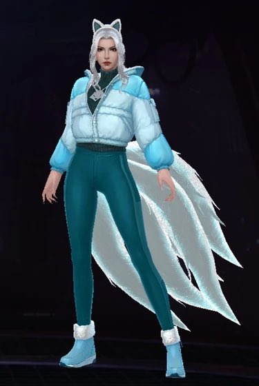 Betrigansmh's tweet image. If White Fox is one of the next characters she doesn’t have a lot of canon outfits to choose from so they will have to get a little creative