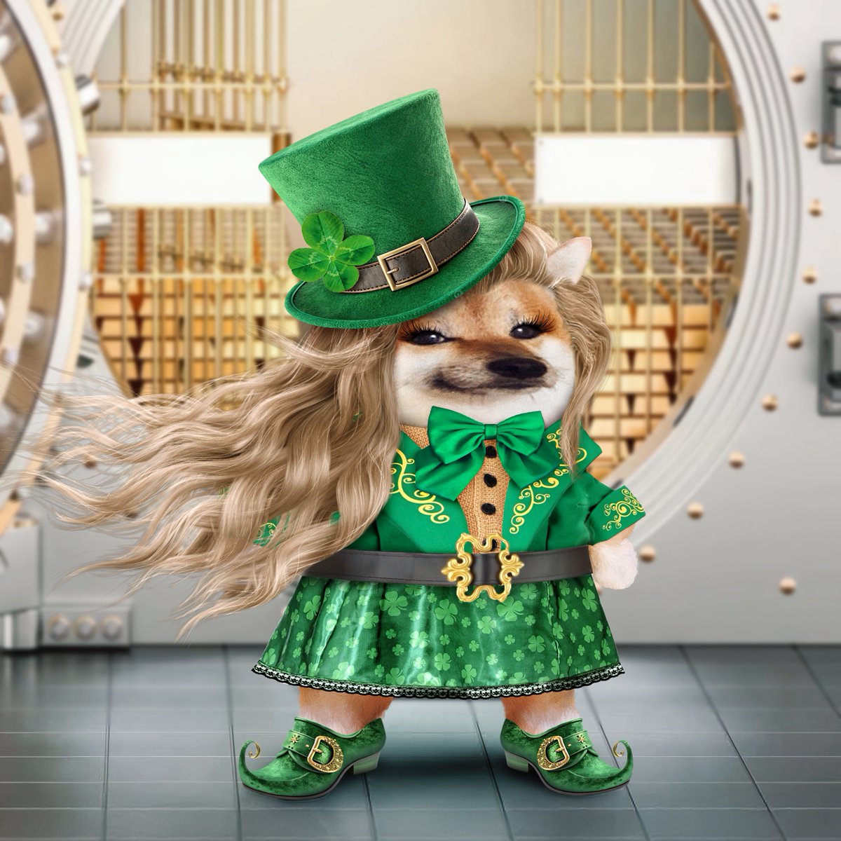 Leprechaun fella for <a href="/Owl_Pie2/">Owl Pïe - Maïn Bastard 🦩🕸️🦉🇬🇧 💙💛 🫖</a> 

#felladelivery