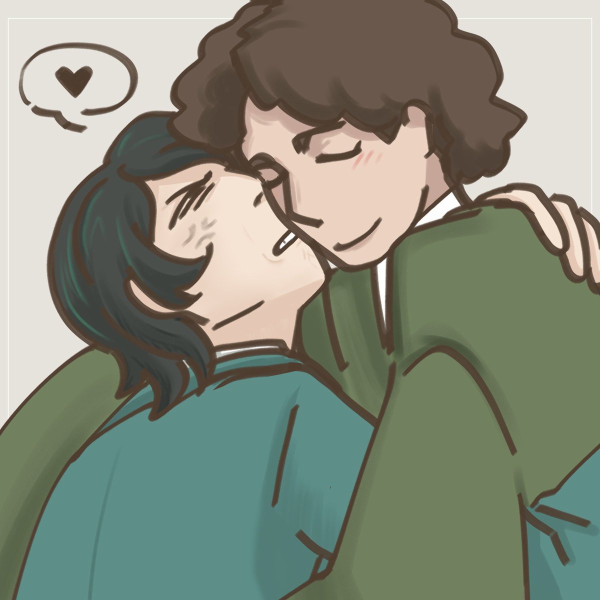 Y0urunc1e's tweet photo. when "Love" is not threatening to kill him two times in a row #mushimizo #mushitarobsd #yokomizobsd https://t.co/Mztoor3TkN