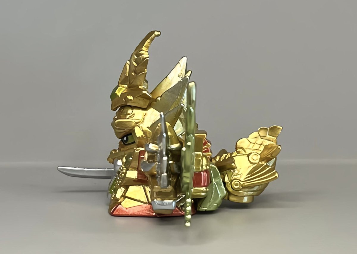 ガシャポン SDガンダムR（SDR）より ✨ 雷帝千生神将軍✨ フルカラーに