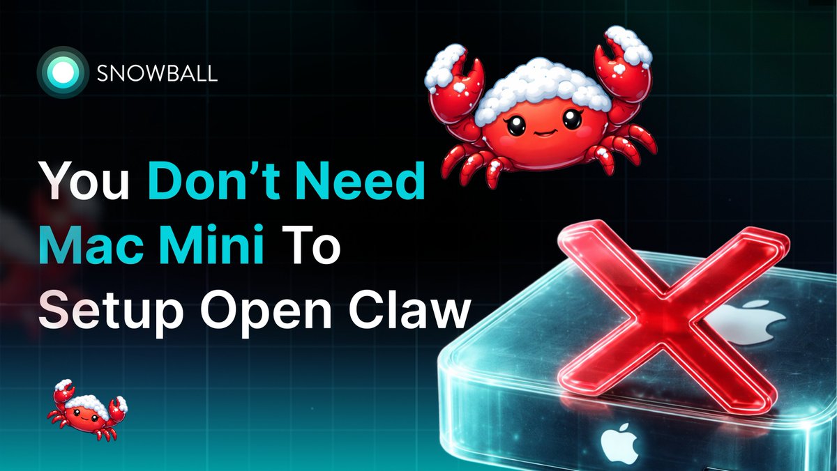 Most people think running OpenClaw means buying a Mac mini first.

It doesn’t.

That’s just the old path people take to keep an agent running 24/7 and it’s why so many beginners never even start.

Here’s the simple truth: OpenClaw isn’t hard. The setup is.

Hardware, uptime,