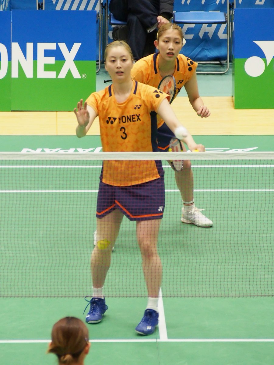 arabesque_kt's tweet photo. 2025-2026S/Jリーグ京都大会
保原彩夏・廣上瑠依ペア(YONEX)

2017年の記事です
ちなみに保原選手も塩釜ジュニアのご出身

「支援に恩返ししたい　五輪でメダル取る」
宮城県石巻市出身のバドミントン・保原彩夏
https://t.co/PRfQPJ48vQ https://t.co/dGEq9p6Jk9