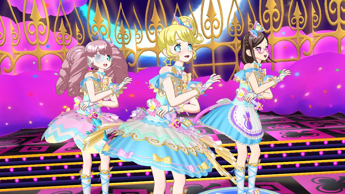 スカートが出ない🐐🐐🐐
もしかしてミミちゃんもですか？そのミクコ良いですね🥰
きてぃちゃん揃ってていいなぁ😆👍
ポイントで交換しようかな？
あと、いつもながら勝手に召喚してすみません😝
<a href="/mmmmm0900n/">❦うさこ❦</a>
<a href="/___oojoyoo___/">きてぃ</a>
#アドパラ #プリパラ