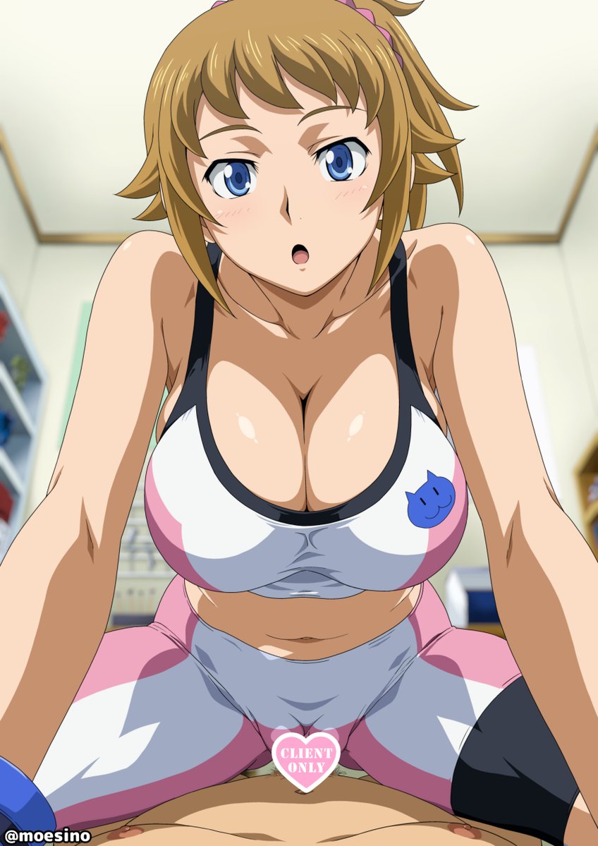 |'・ω・)っ Skeb納品のお知らせ。『ガン〇ムビルドファイターズトライ』より、フミナ先輩がガ○プラ好きなオジさんの家で塗装環境を借りて作業したお礼にノーパンスパッツで素股したり騎乗位で中出しさせちゃったりするシチュエーションです♡ご依頼ありがとうございました! https://t.co/ufY88PzRhs 