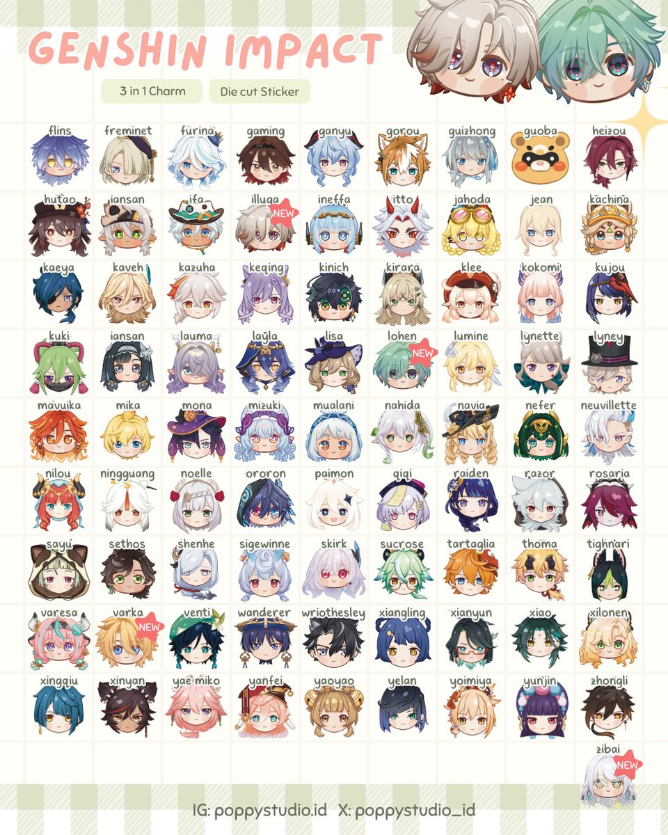 poppystudio_id's tweet image. 🔁 &amp;amp; 💚 are appreciated
PO is UP for CF22 ✨ 
🗓️ 11-30 Mar 2026 

🩷 Genshin Impact 🩷 HSR 🩷 ZZZ 🩷 Wuwa 🩷 Valorant 🩷 Haikyu 🩷 Demon Slayer 🩷 JJK 🩷
#catalog #cf22 #comifuro22 

🔗 📄  forms.gle/E1HcCswvX9H6u6…