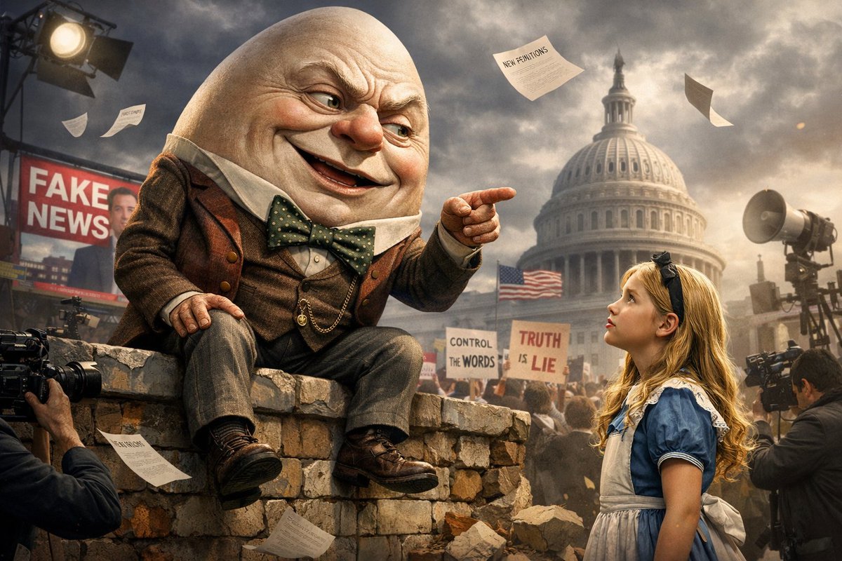 RadioFarSide's tweet photo. #FreshBlog - "The Slithy Mimsy Jabberwock" - #MindControl is as simple as mandating the use and definition of words: https://t.co/fRPej5iNxg https://t.co/ep2l2WVubx