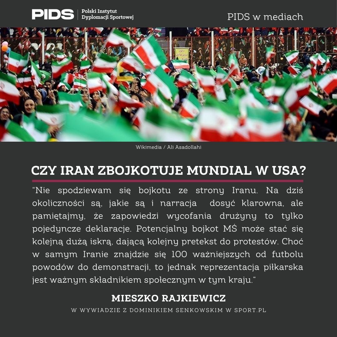 Polski Instytut Dyplomacji Sportowej tweet media