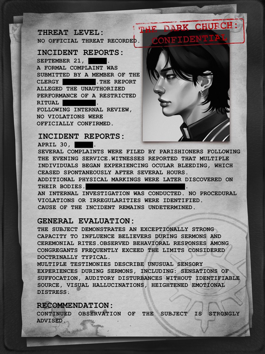 It’s time to take a look inside the Secret Archive of the Dark Church.
And the first file in line - Hwang Hyunjin.

#Hyunjin #현진 #StrayKids #skz