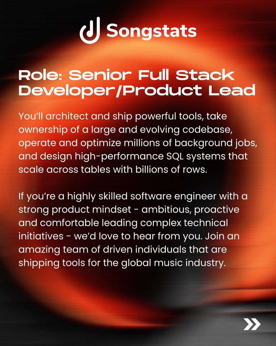 Songstats tweet media