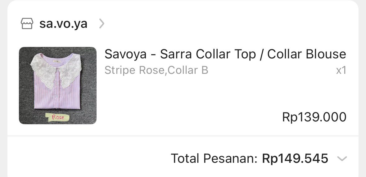 ￼Saudaree - Rok Velvet Plisket / Bludru Pleats Skirt
- dipakai 1x 
- like new yaa!
- warna bronze all size pinggangnya karet 
💰85.000

Savoya - Sarra Collar Top / Collar Blouse
- dipakai 1-2x aja
- masih bagus!
- warna stripe rose 
💰90.000

wts wtb preloved baju kemeja