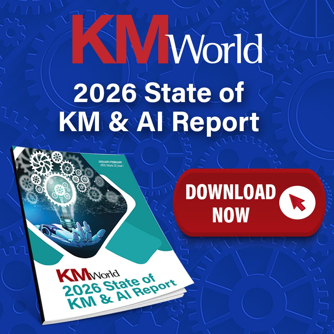 KMWorld Magazine tweet media