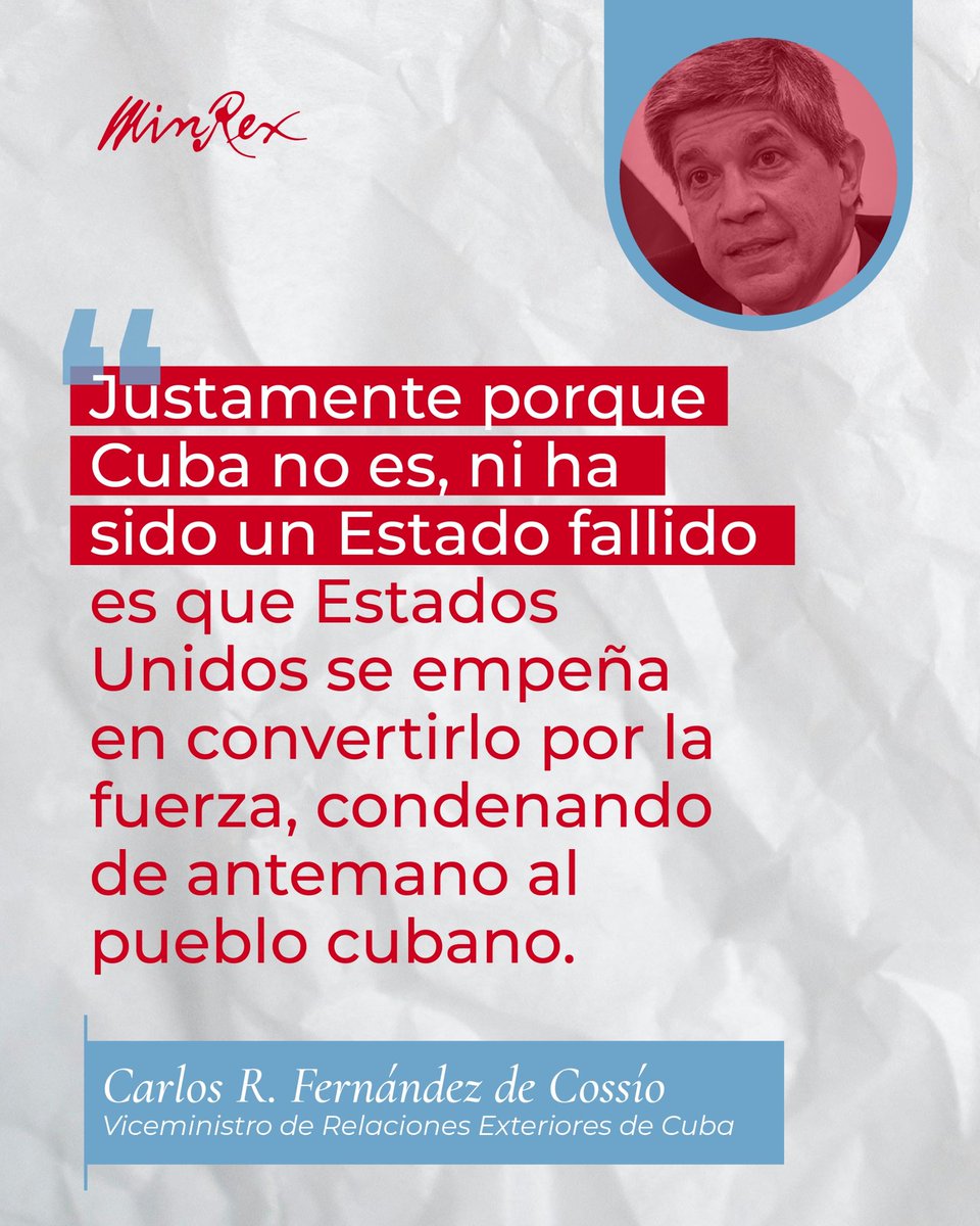 #CubaVencerá 
#CubaEstáFirme