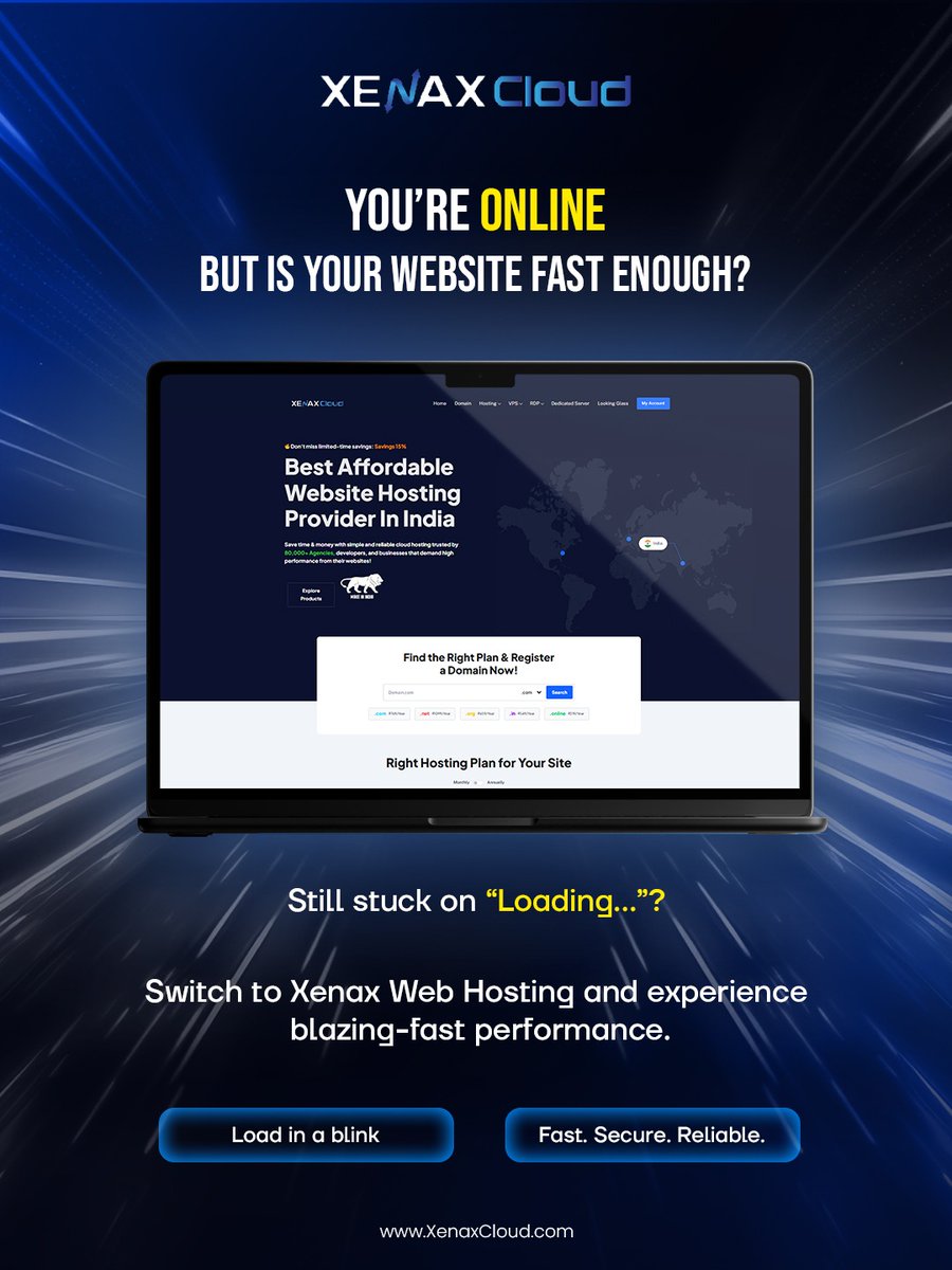 XenaxCloud's tweet image. Your website is online…
but is it fast enough? ⚡
Upgrade to hosting built for fast website performance.

🚀 Faster loading
⚡ Optimized servers
🔒 Reliable infrastructure

#FastWebsite #WebsiteSpeed #FastPerformance #XenaxCloud