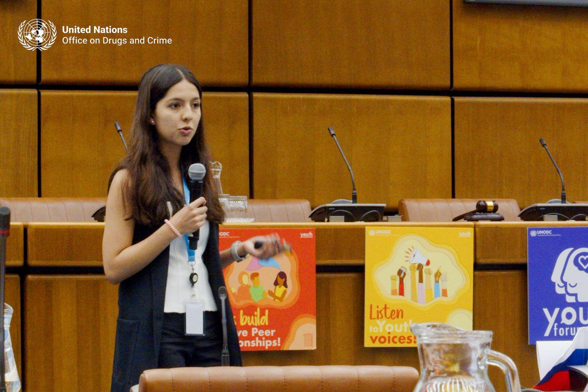 UNODC_PTRS's tweet photo. During @UNODC #YouthForum 2026, youth leaders are sharing their experiences in prevention work and how they are 'leading by doing'.
These dialogues are creating space for everyone to feel empowered, inspired, and ready to step into volunteer roles back home.
Small actions matter! https://t.co/YMzJ6aduDI