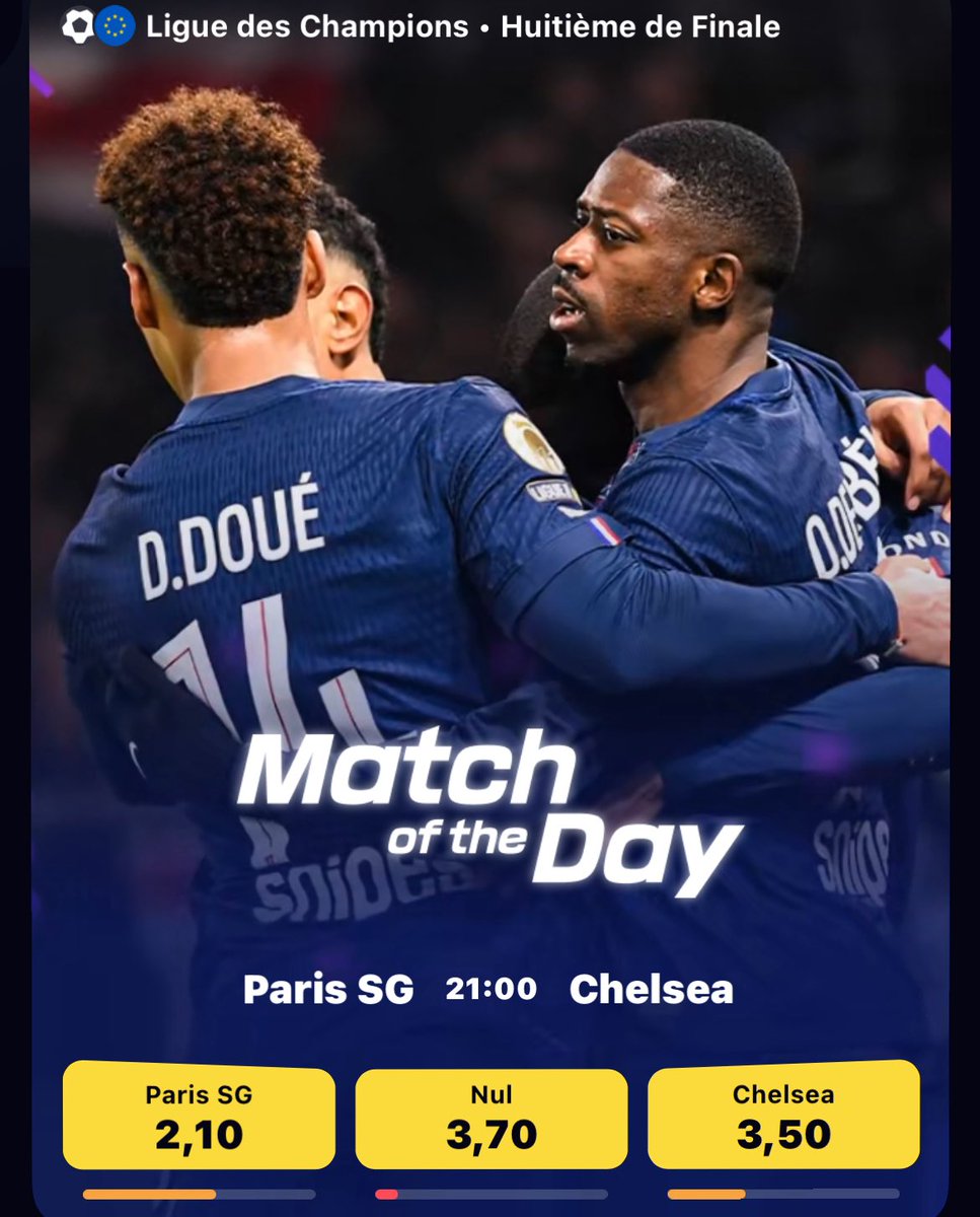 NoRiskBet_Pass's tweet photo. 10€ dans les ❤️+RT si PSG win se soir

⭐️TAJ demain 12h 

#TeamParieur https://t.co/SuEfYgoJ6U