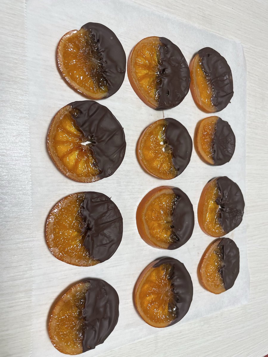hideshigure's tweet photo. 国産のブラッドオレンジでオランジェット作った https://t.co/W0pzY7oT1R