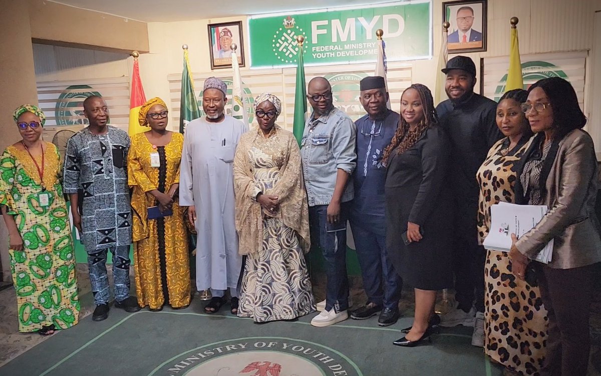 klazeofficial's tweet photo. Yesterday I witnessed the signing of the Youths Are Here TV MOU between Mind The Gap (@mindthegapng) and The Federal Ministry of Youth Development (@fmydNG), 

@planbskills is proud to be a technical partner to this historic initiative in Nigeria https://t.co/AsBMkCnhhv