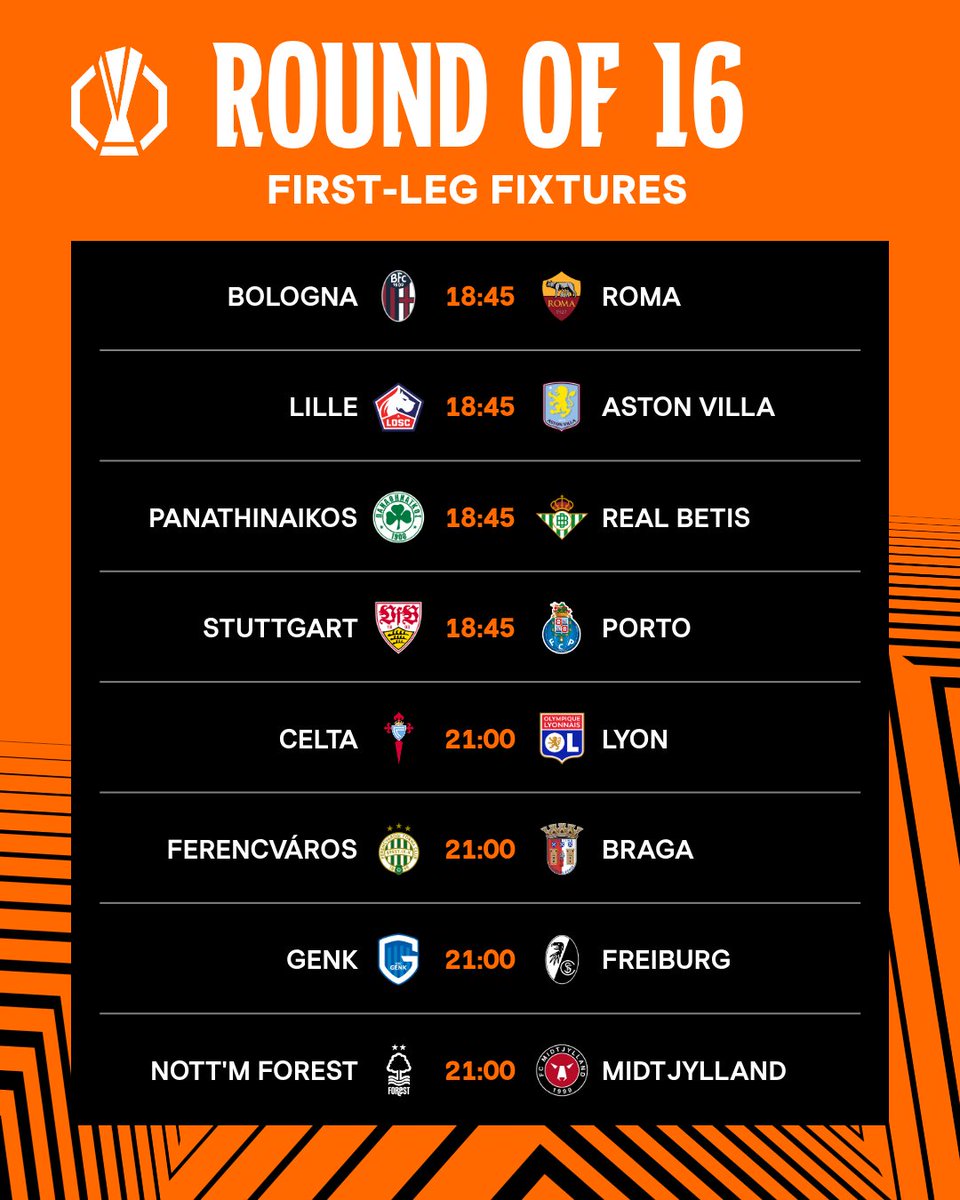 UEFA Europa League X 게시물 이미지
