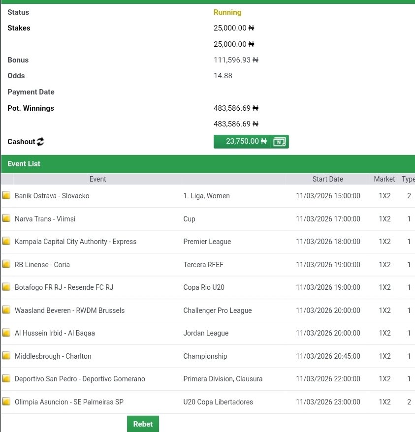 PoojaMedia's tweet photo. Wednesday Hunger on Bet9ja; 

56NKCBK
56NKZ7M
56NP3WM

DEPOSIT &amp; STAKE!!! 

#Bet9jaCode https://t.co/mmg9eNrSpi