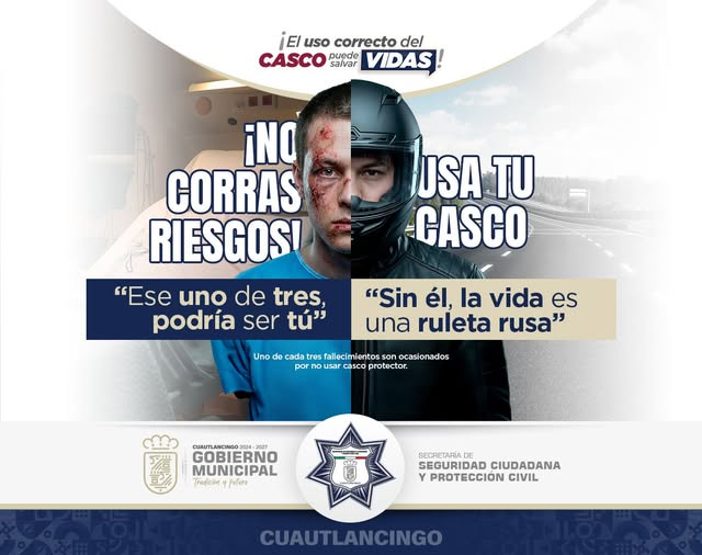 #VISION en #Cuautlancingo
Cultura vial para salvar vidas
Cuautlancingo, Pue.- La Secretaría de Seguridad Ciudadana y Protección Civil (SSCYPC) fortalece las acciones de concientización y prevención de accidentes viales.
Mas en VISION: periodicovision.com.mx/.../cultura-vi…
<a href="/omarmunooz/">Omar Muñoz</a>