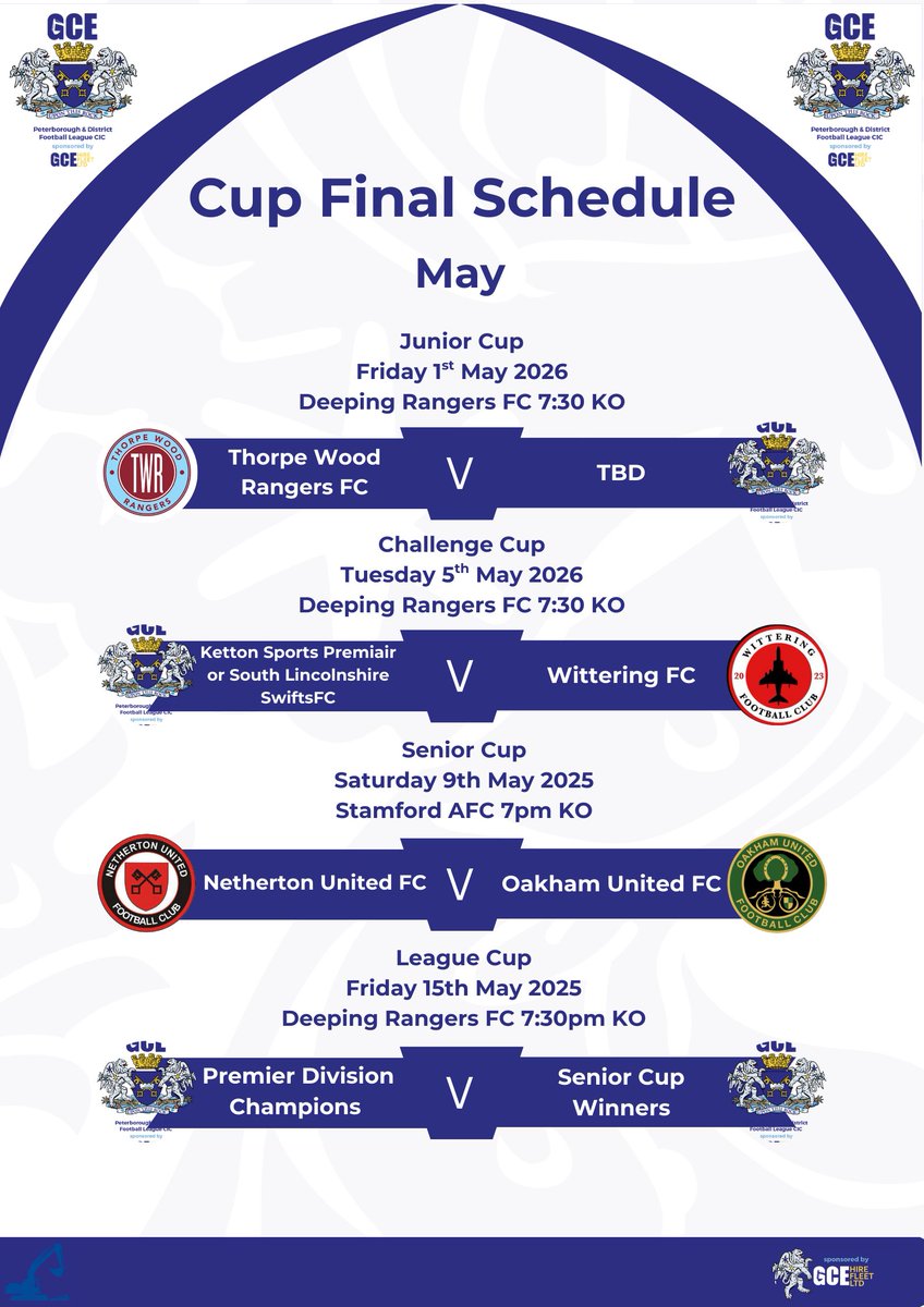 Peterborough & District Football League tweet media
