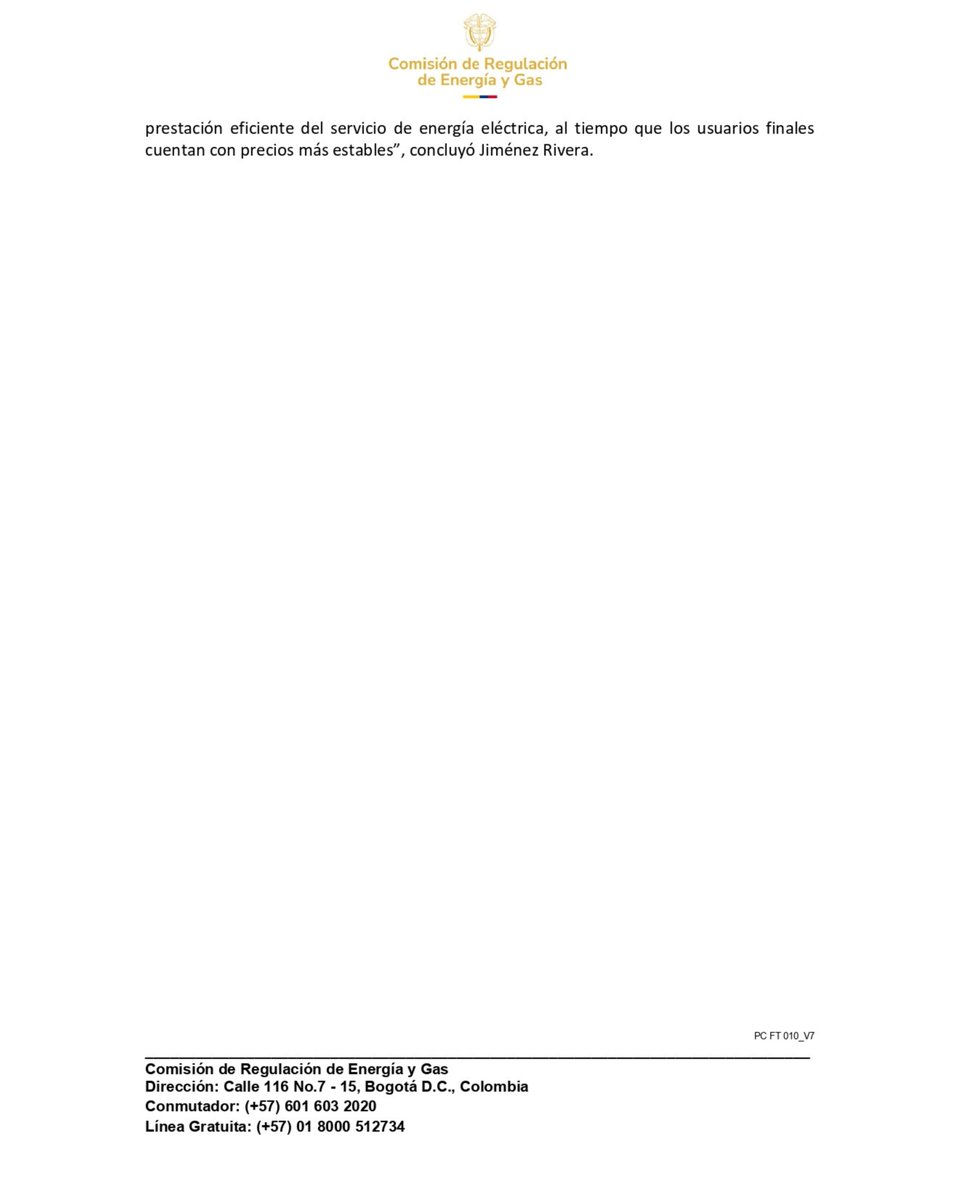 @ComisionCREG tweet media