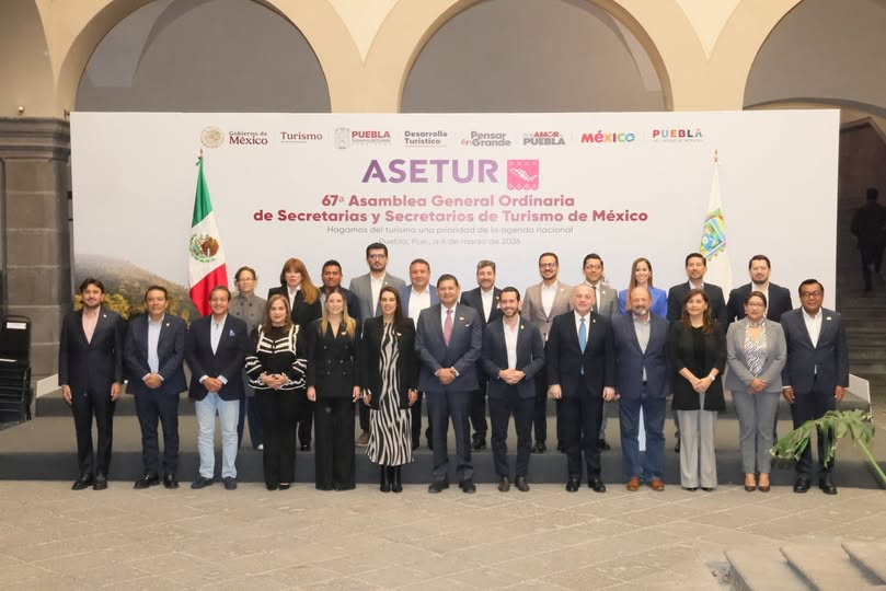#VISION
SISTEMA DE MOVILIDAD POR CABLE EN PUEBLA, MEJOR INFRAESTRUCTURA Y MÁS TURISMO: ASETUR
- El estado es una joya turística de México, afirmó la secretaria de Turismo Federal, Josefina Rodríguez.
Mas en VISION: periodicovision.com.mx/.../sistema-de…
<a href="/Gob_Puebla/">Gobierno de Puebla</a>