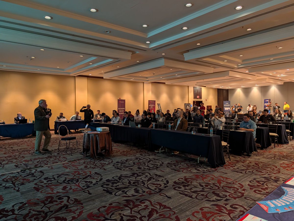 Seceon_Inc's tweet photo. 🚀 Monterrey kicks off InfoSecurity Tour 2026
Cybersecurity leaders gathered to discuss AI-driven threat detection, compliance challenges, and unified security visibility
Next stops: CDMX (Mar 12) | Cancún (Mar 13)
#InfoSecurityTour #Cybersecurity #XDR #LATAMSecurity @Seceon_Inc https://t.co/6UTh2fJNzN