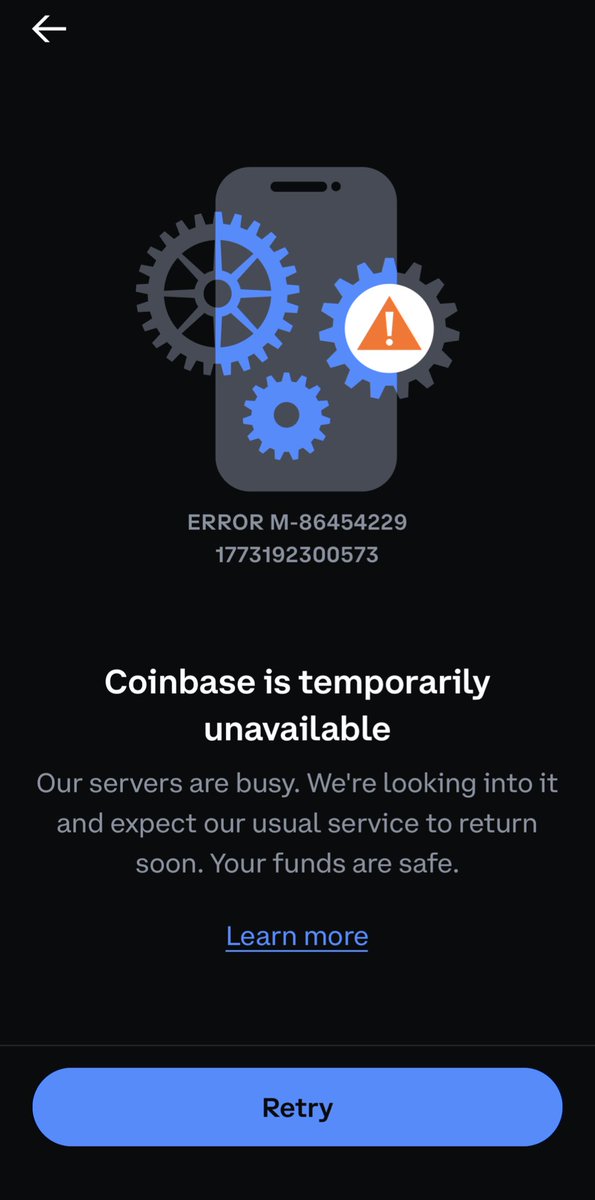 Crypto_Broom's tweet photo. @coinbase deposit has been down for 2 days… 🤯 #coinbasee $btc https://t.co/cF0XI09FSx