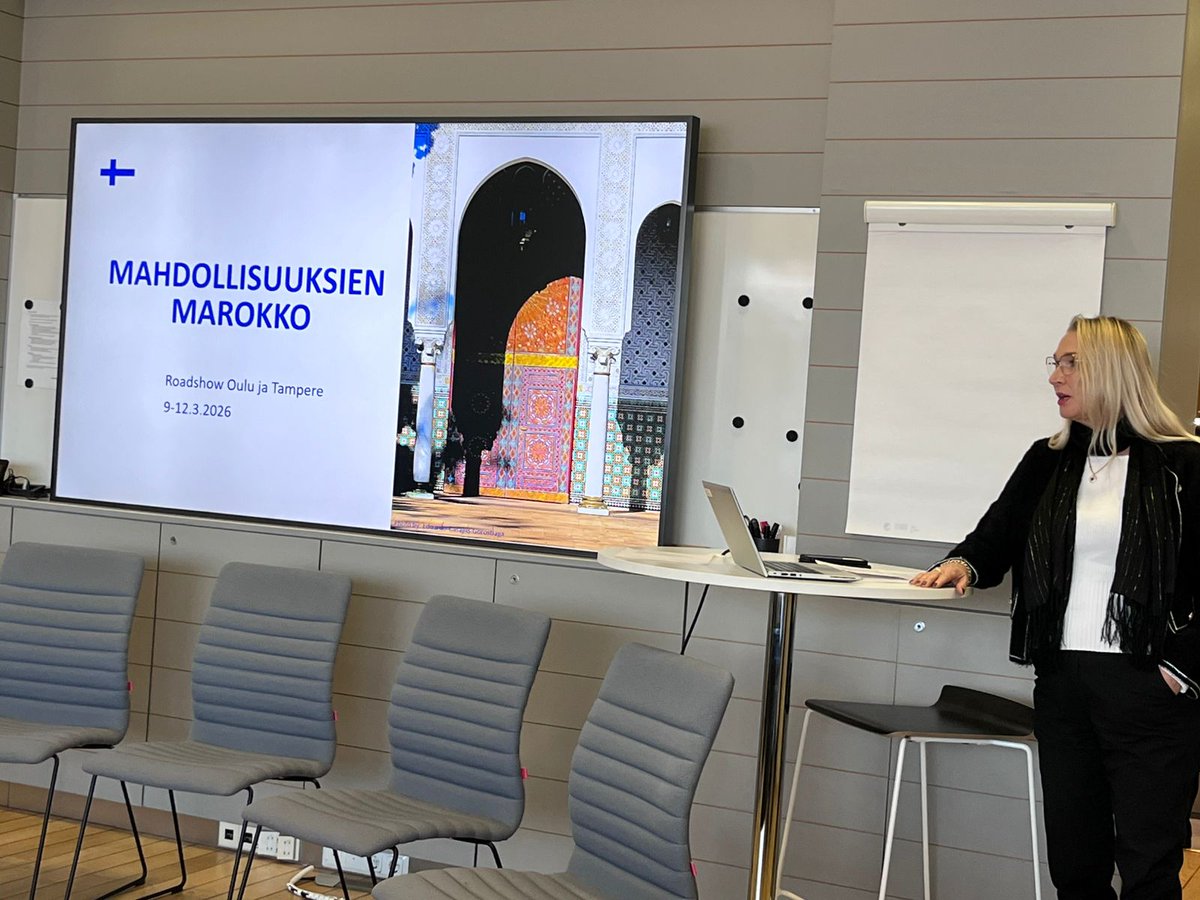 Finland in Morocco tweet media